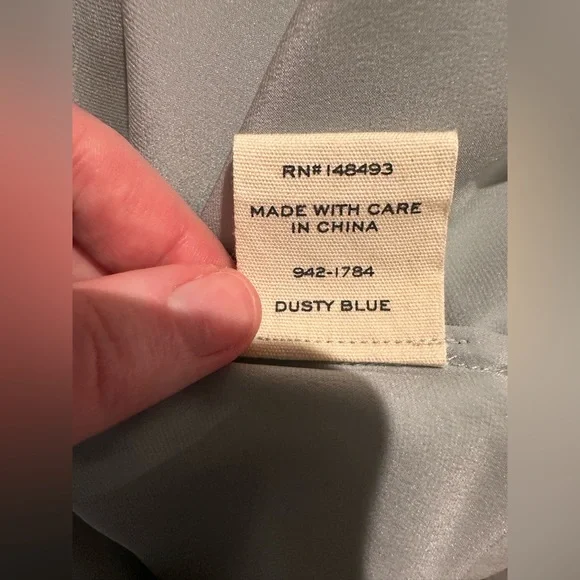 Doen Camri Top in Dusty Blue - Picture 8 of 8